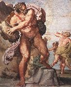 CARRACCI, Annibale The Cyclops Polyphemus dfg USA oil painting reproduction